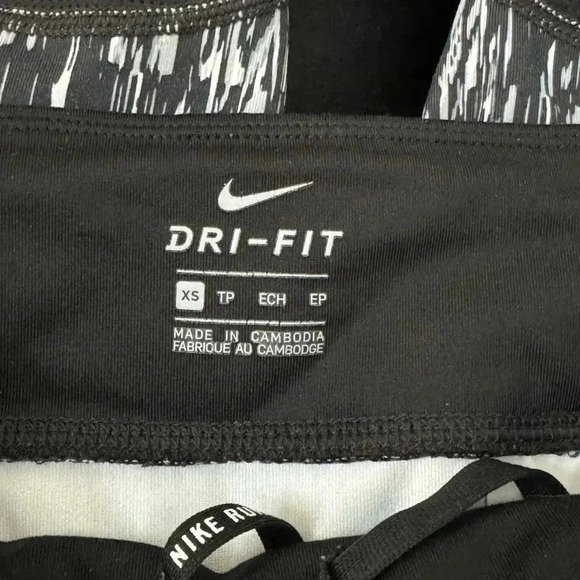 Nike Running Dri-Fit Womens Crop Leggings XS Athletic Workout Pants Athleisure - Picture 11 of 11